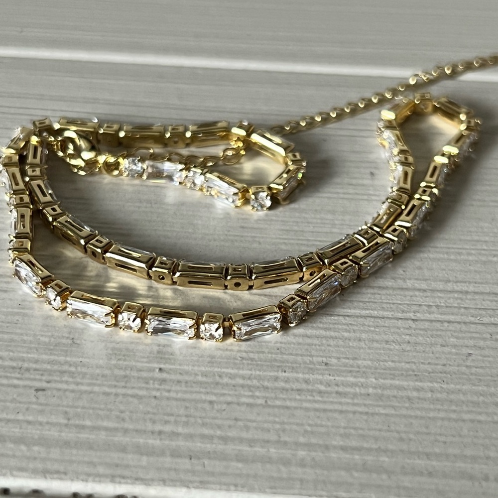 “Diamond” necklace